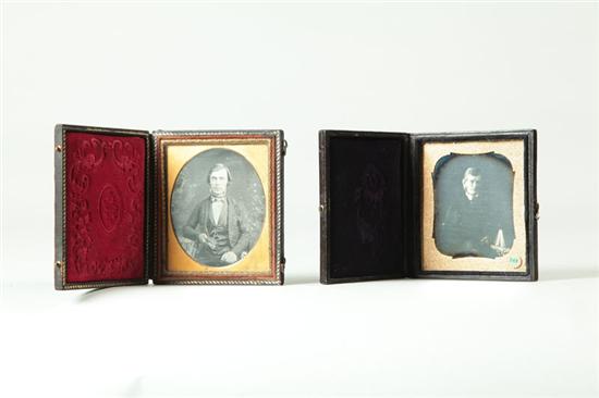 TWO SIXTH PLATE DAGUERREOTYPE