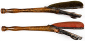 TWO SLAP STICK PADDLES, CA. 19