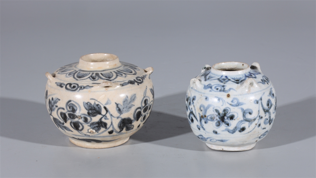 Two small antique Chinese Ming