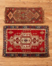TWO SMALL CAUCASIAN RUGSTwo Sm