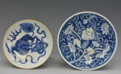 TWO SMALL CHINES BLUE & WHITE