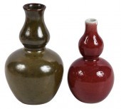 TWO SMALL CHINESE PORCELAIN DO