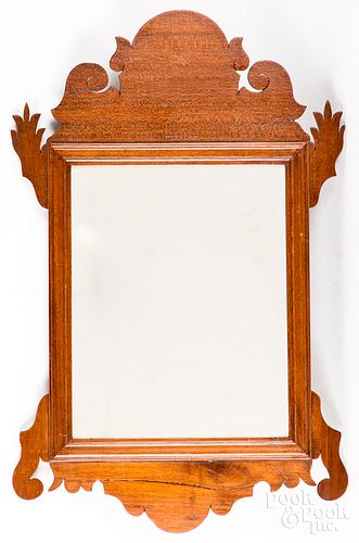 TWO SMALL CHIPPENDALE MAHOGANY