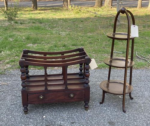 TWO SMALL ENGLISH FURNITURE