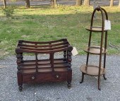 TWO SMALL ENGLISH FURNITURE IT