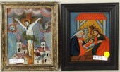TWO SMALL GERMAN RELIGIOUS PAI