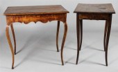 TWO SMALL LOUIS XV STYLE ELMWO