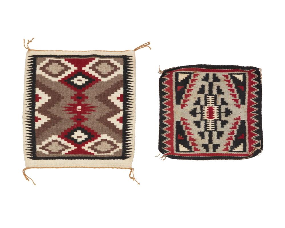 TWO SMALL NAVAJO MATSTwo small
