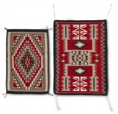 TWO SMALL NAVAJO WEAVINGSTwo s