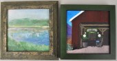 TWO SMALL O/C PAINTINGSElizabe