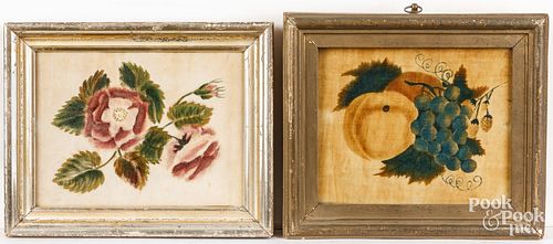 TWO SMALL OIL ON VELVET THEOREMS,