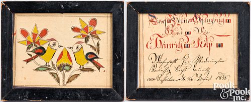 TWO SMALL PENNSYLVANIA PEN AND