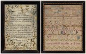 Two small-scale needleworks: a