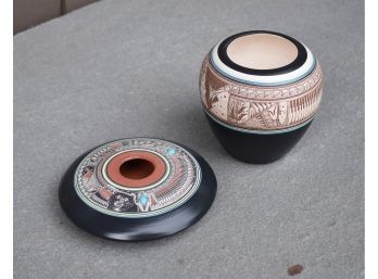 Two small signed Southwestern