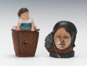 Two Small Tobacco Jars; Child