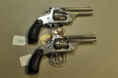 TWO SMITH & WESSON REVOLVERS.