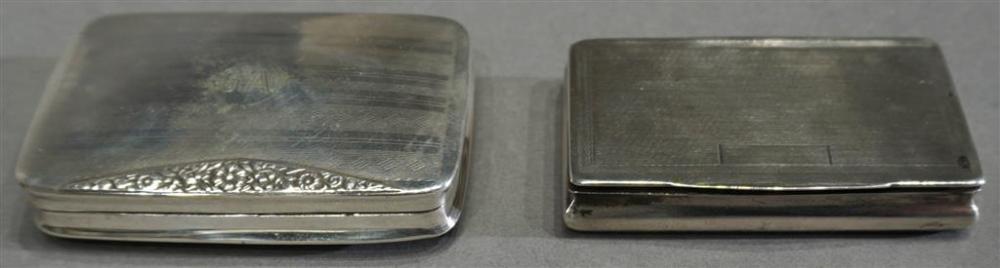 TWO SNUFF BOXES, AUSTRO-HUNGARIAN