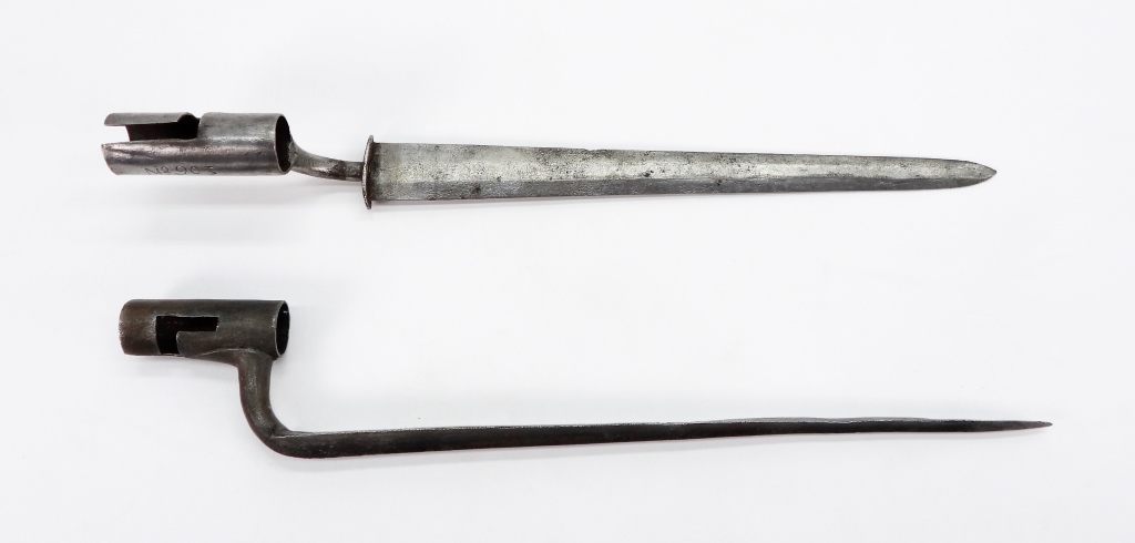 TWO SOCKET BAYONETS A