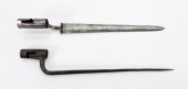 TWO SOCKET BAYONETS A Dutch/Ge