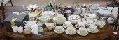 TWO SOFT PASTE DESSERT SETS, C