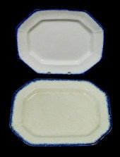 TWO SOFTPASTE CHARGERS, ENGLIS