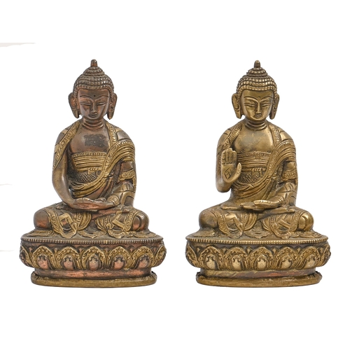 Two South East Asian brass