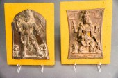 TWO SOUTH EAST ASIAN PATINATED