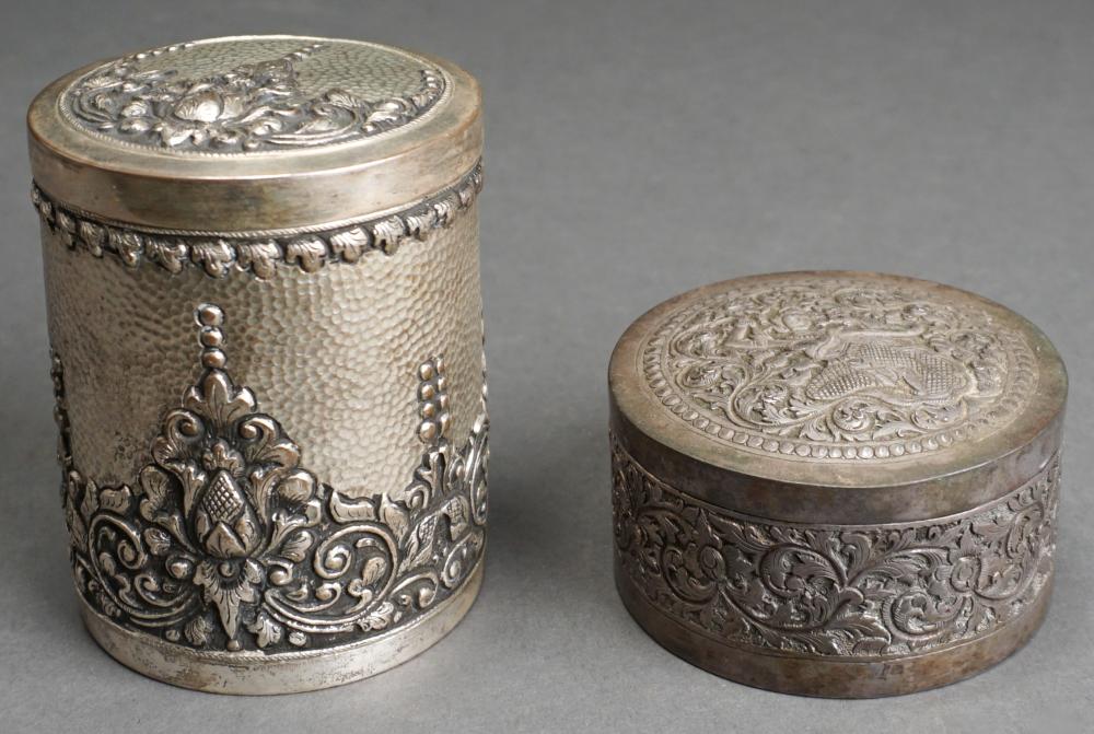 TWO SOUTHEAST ASIAN 900-SILVER
