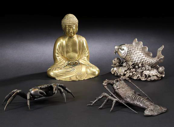 Two Southeast Asian Cast-Bronze