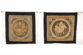 TWO SOUTHEAST ASIAN EMBROIDERY