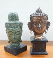 TWO SOUTHEAST ASIAN METAL BUDD