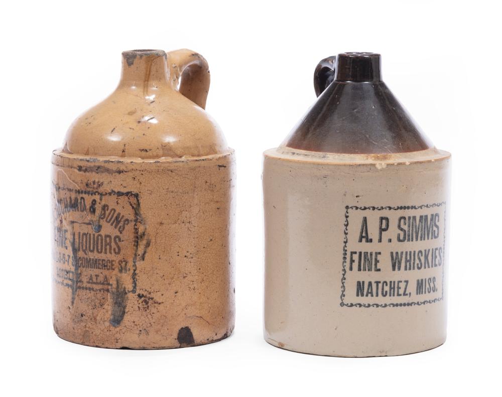 TWO SOUTHERN STONEWARE