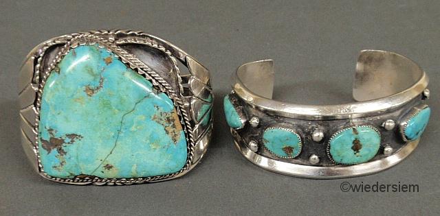 Two Southwest American silver
