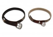 TWO SOUTHWEST BELT AND BUCKLE
