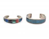 TWO SOUTHWEST CUFF BRACELETSTw