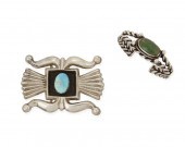 TWO SOUTHWEST JEWELRY ITEMSTwo