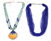 TWO SOUTHWEST NECKLACESTwo Sou