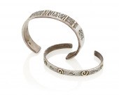TWO SOUTHWEST STERLING SILVER
