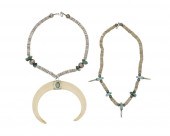 TWO SOUTHWEST-STYLE NECKLACEST