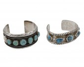 TWO SOUTHWEST TURQUOISE CUFF B
