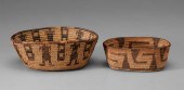 Two Southwestern Baskets both