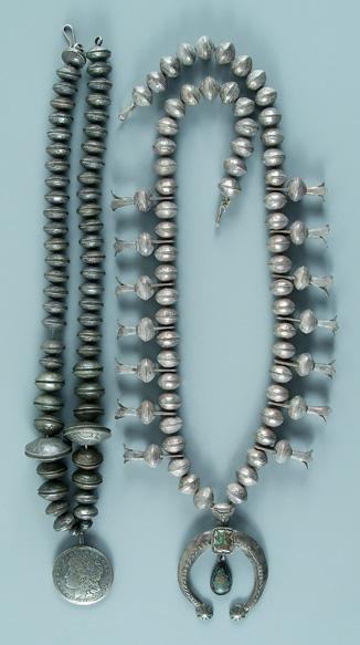 Two Southwestern silver