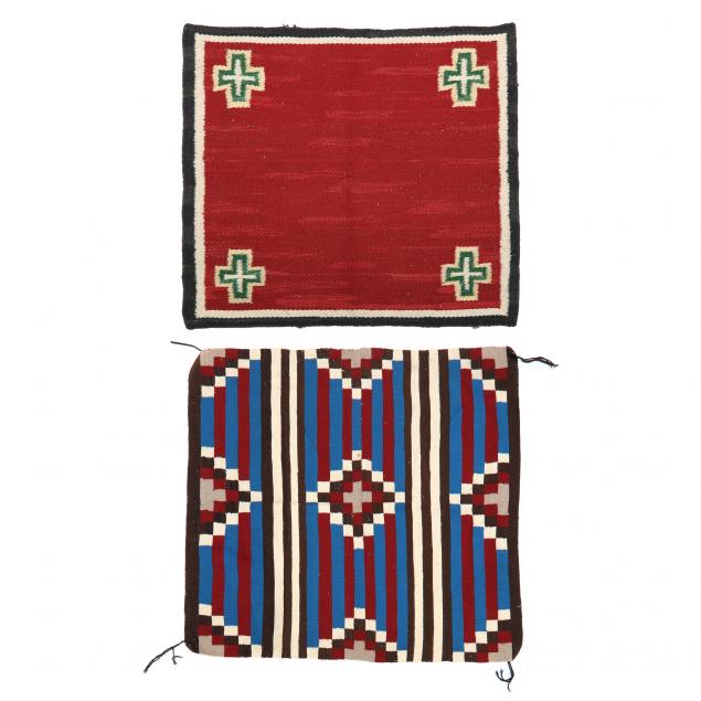TWO SOUTHWESTERN WEAVINGS One