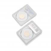 TWO SOVEREIGNS IN PCGS SLABS V