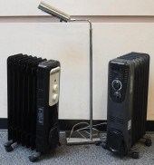 TWO SPACE HEATERS AND A CONTEM