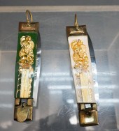 TWO SPANISH FOLDING POCKET KNI