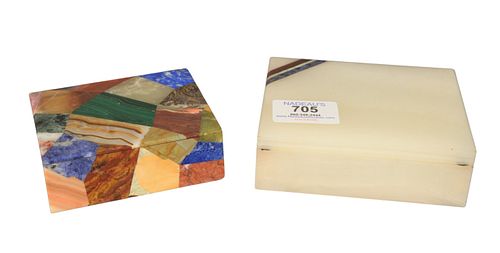 TWO SPECIMEN BOXES, TO INCLUDE