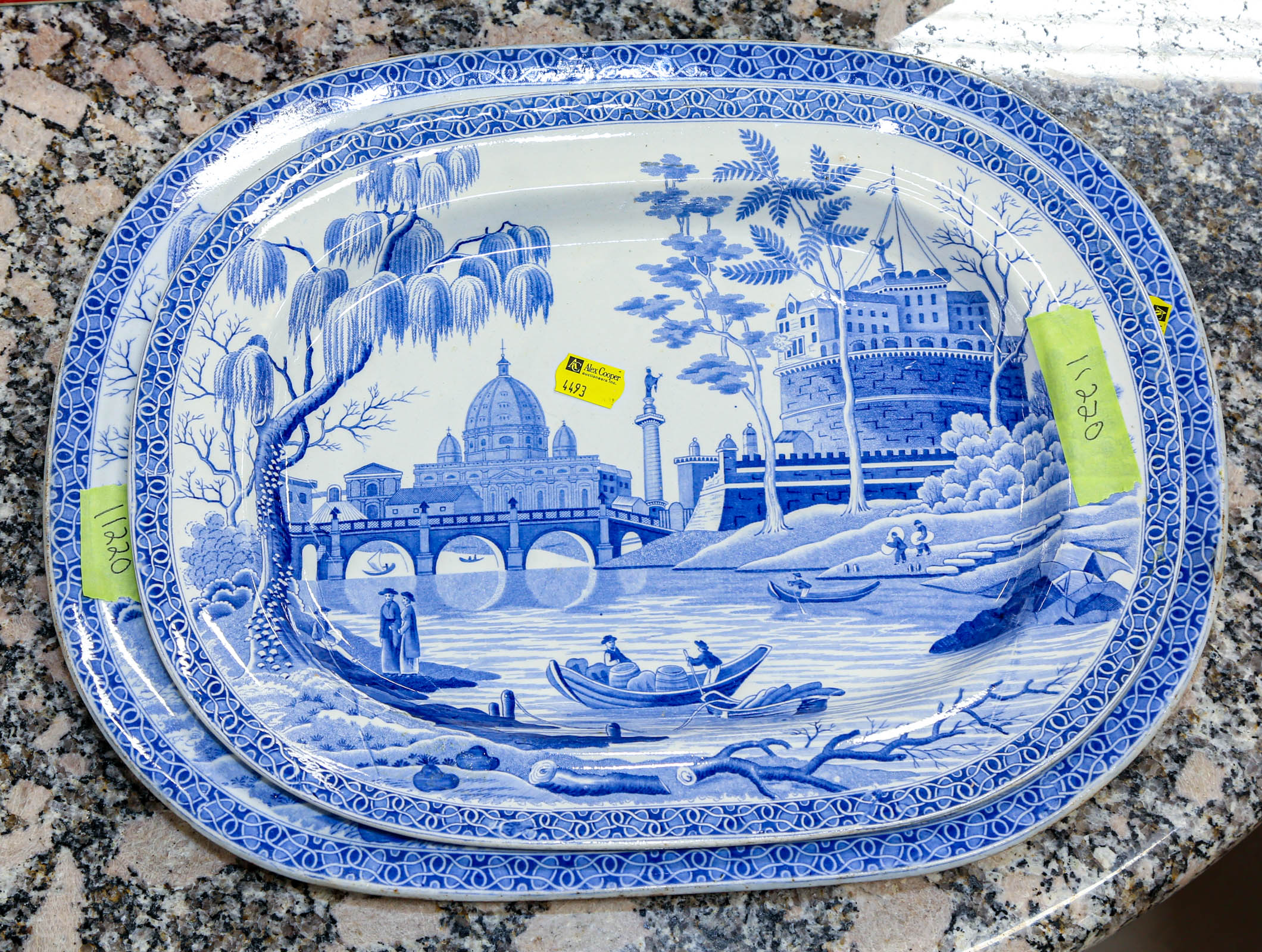 TWO SPODE BLUE TRANSFERWARE