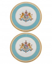 TWO SPODE COMMEMORATIVE IMPERI