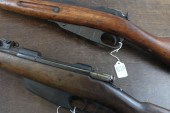 TWO SPORTERIZED BOLT ACTION MI
